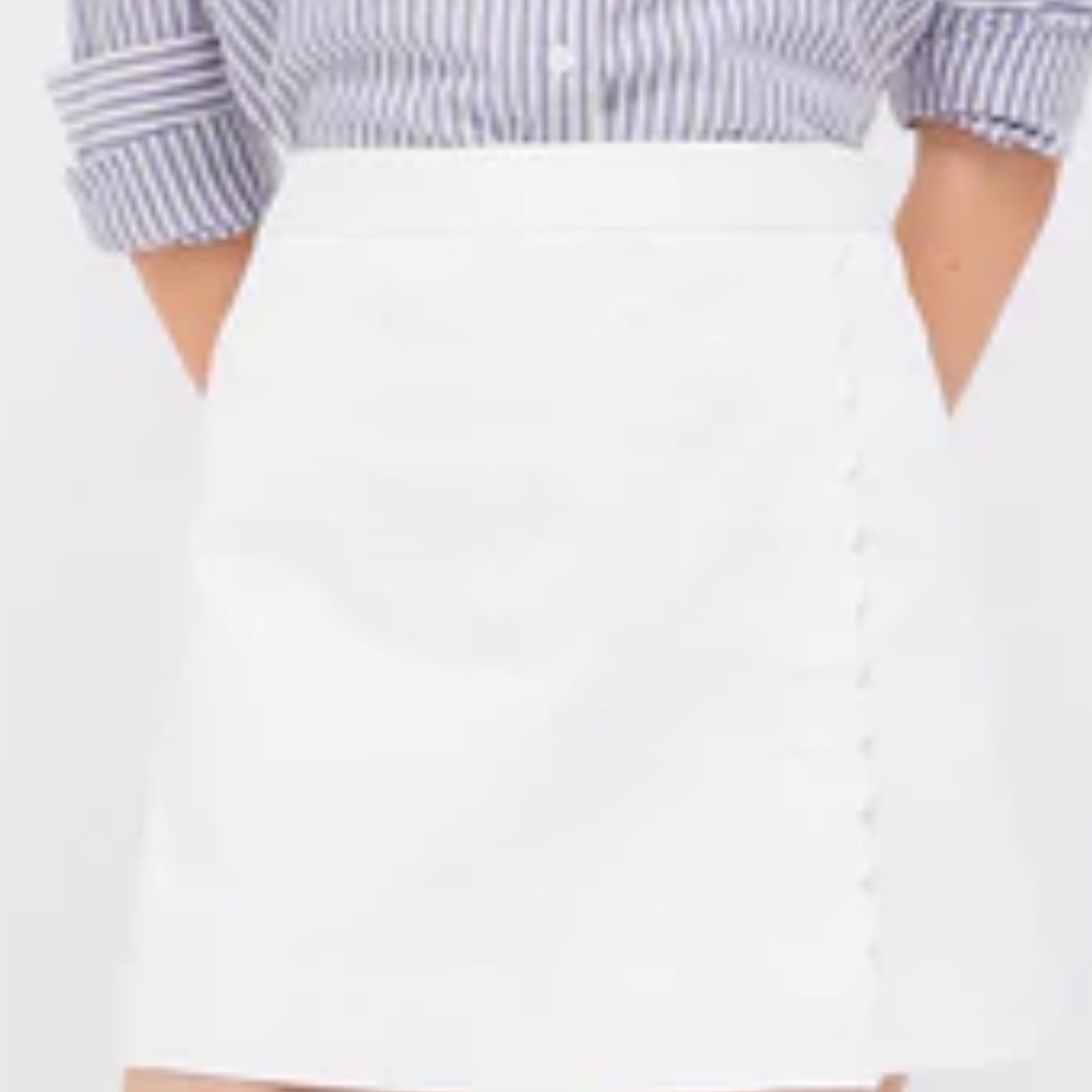 Tuckernuck White Mini Skirt